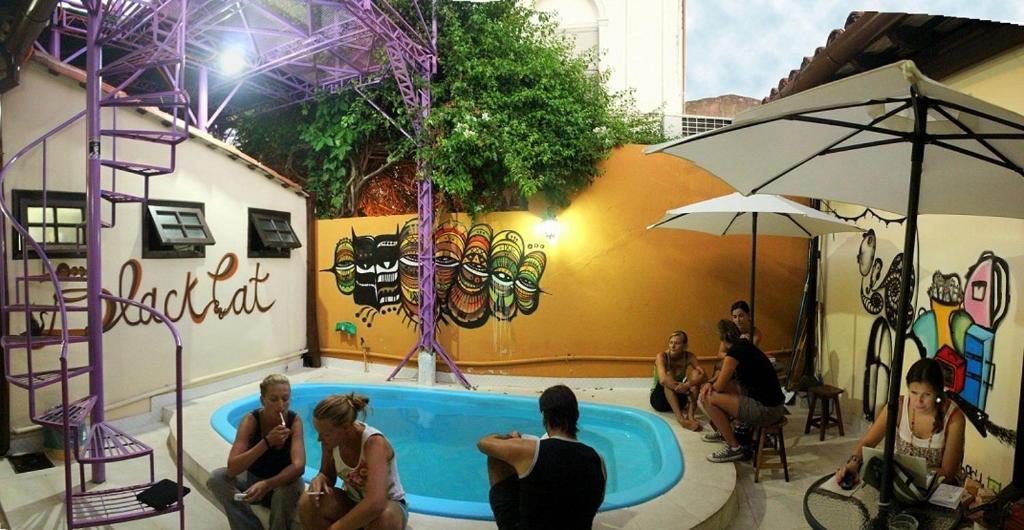 أسونسيون Black Cat Hostel المظهر الخارجي الصورة